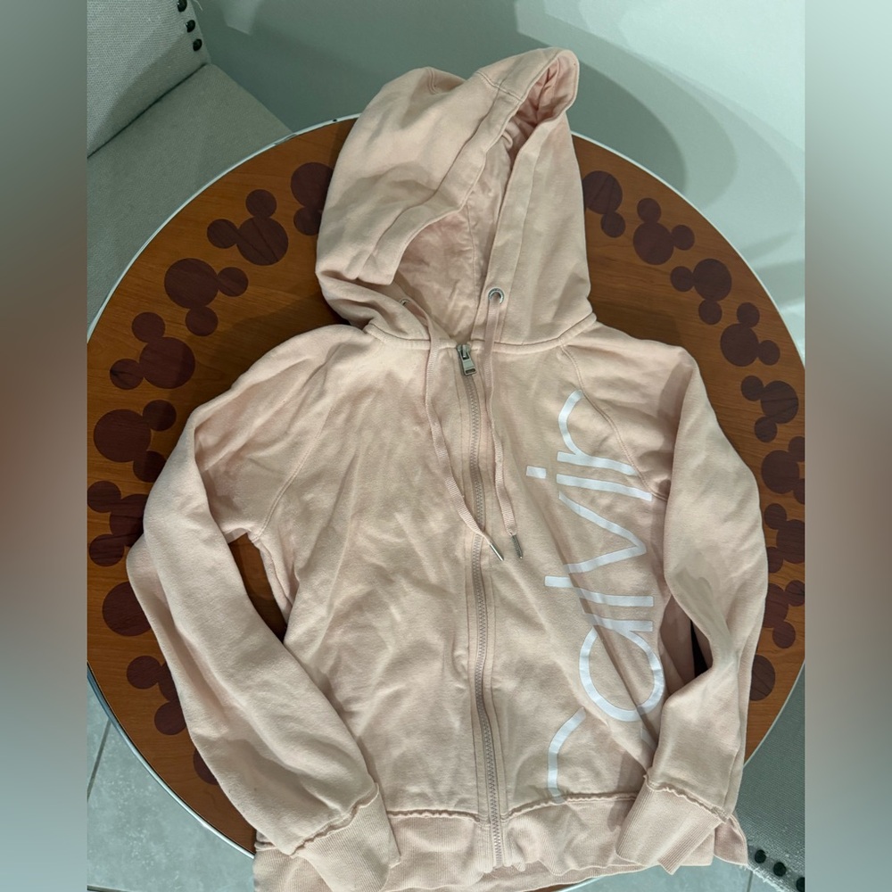 Calvin Klein Performance Light Pink Hoodie